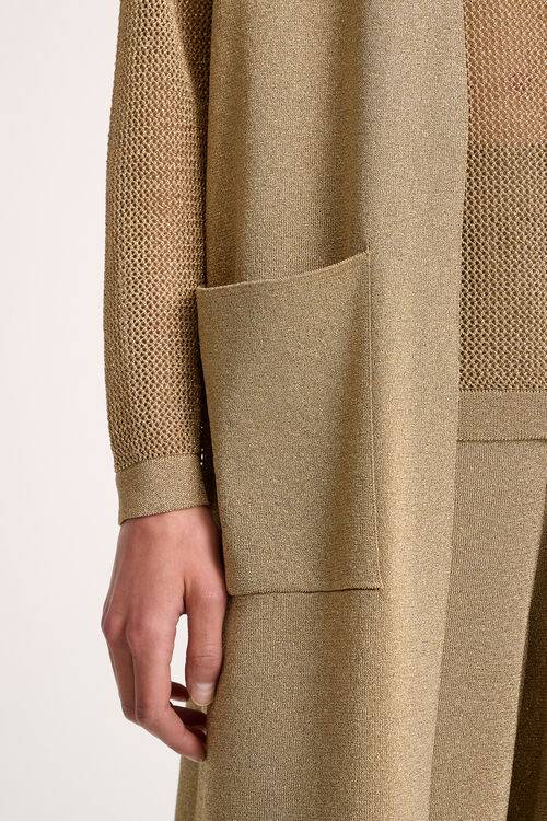 Luisa Spagnoli Zio - Gilet in lurex Offerta temporanea
