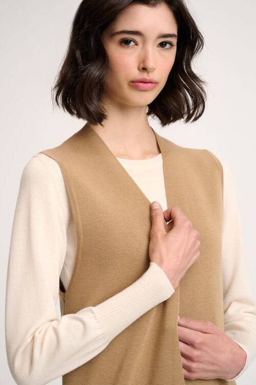 Luisa Spagnoli Menna - Gilet in maglia Grandi sconti