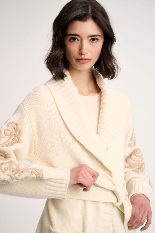 Luisa Spagnoli Cestello - Cardigan ricamato Comprane uno, ottenene uno gratis