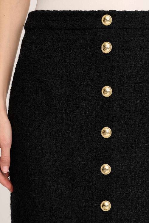 Luisa Spagnoli Fettuccia - Gonna con bottoni Fino al 60% di sconto