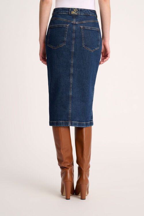 Luisa Spagnoli Folletto - Gonna in denim Super sconto