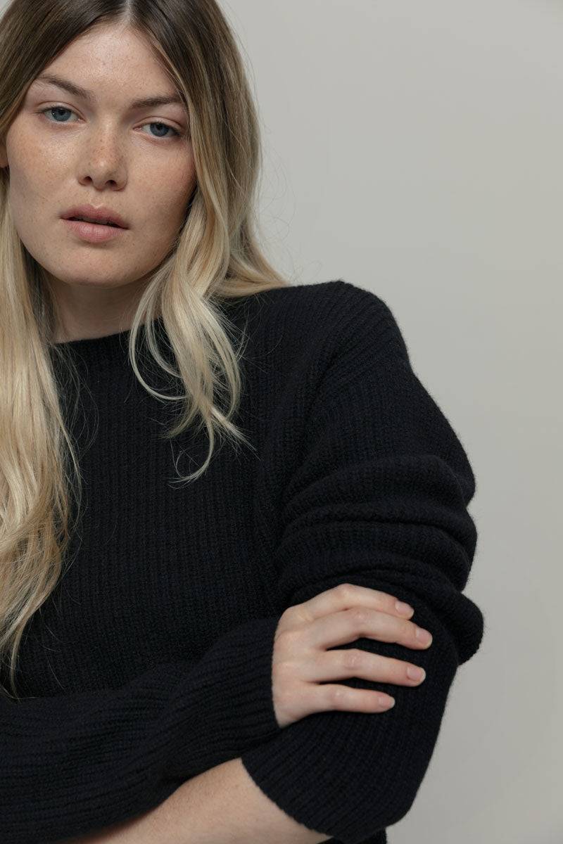 ﻿Rifò MELISSA Maglia Girocollo Donna Cashmere Rigenerato Economico