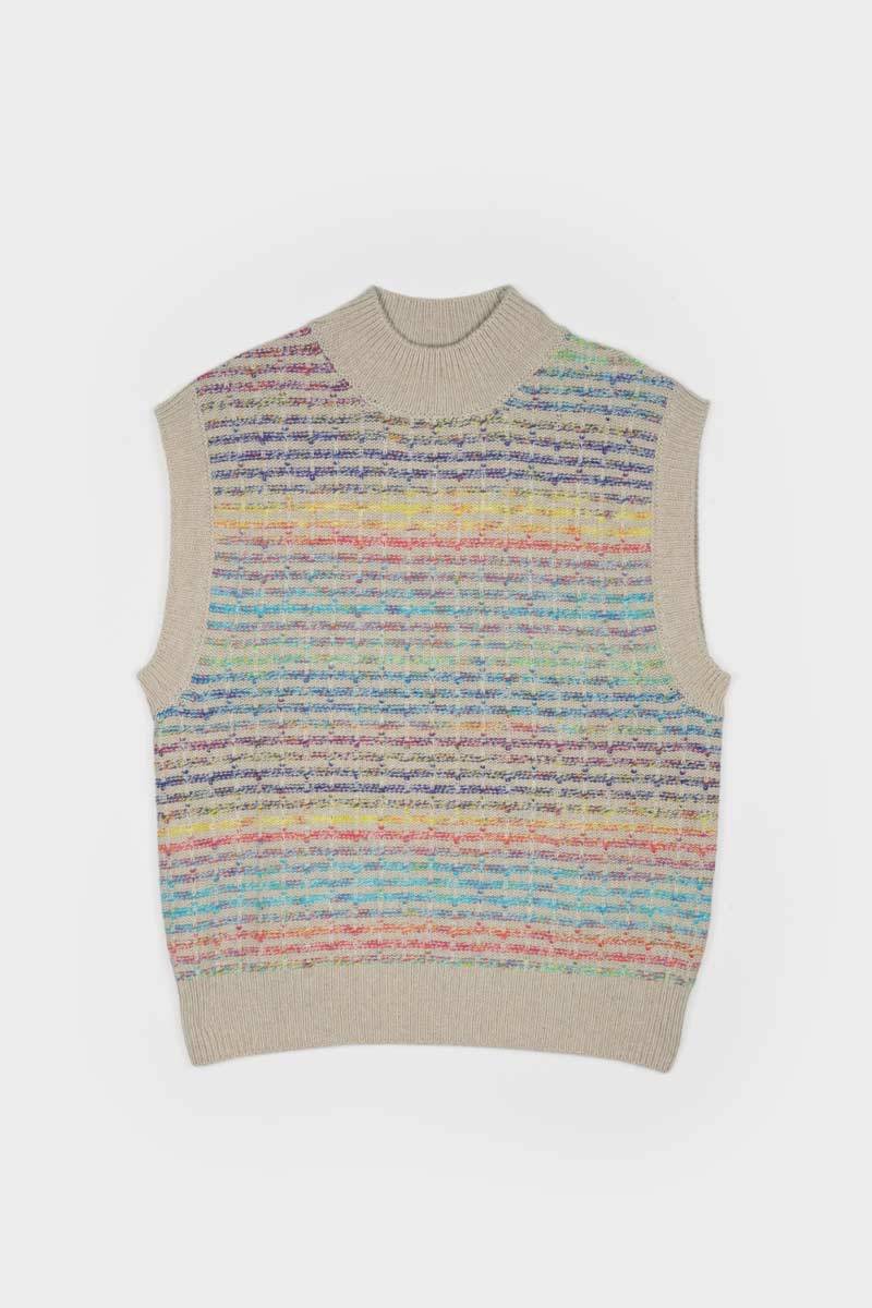 Rifò IRIDE Gilet Donna Lana Rigenerata Saldi Di Fabbrica