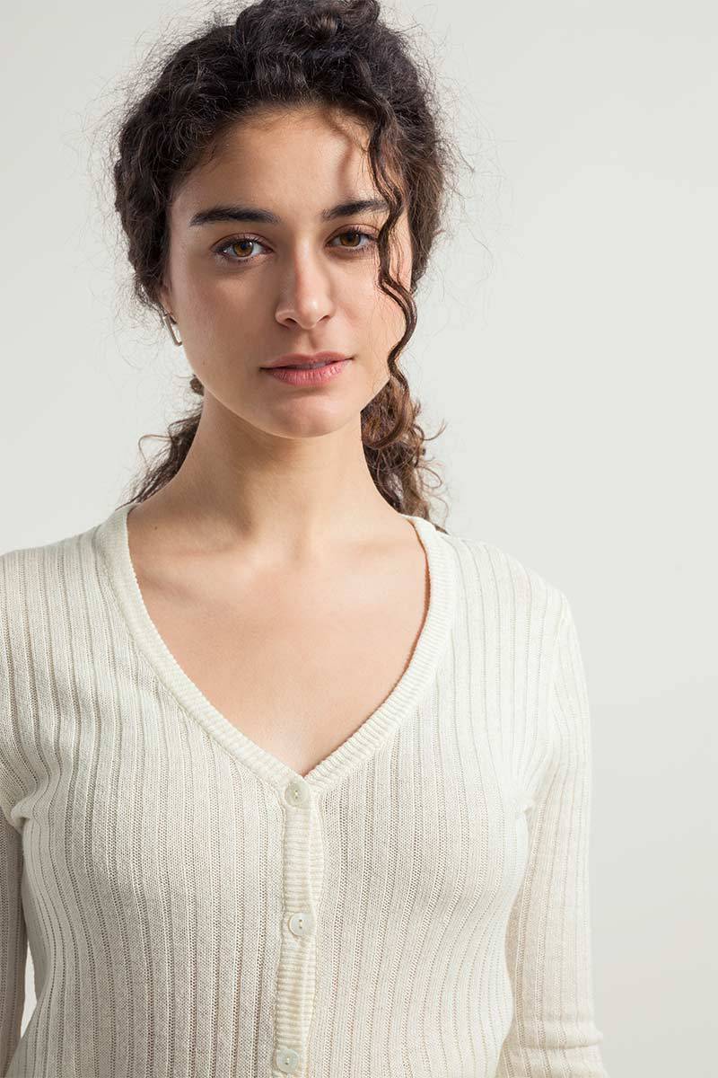 Rifò REALMA Cardigan Donna Seta Rigenerata Negozio