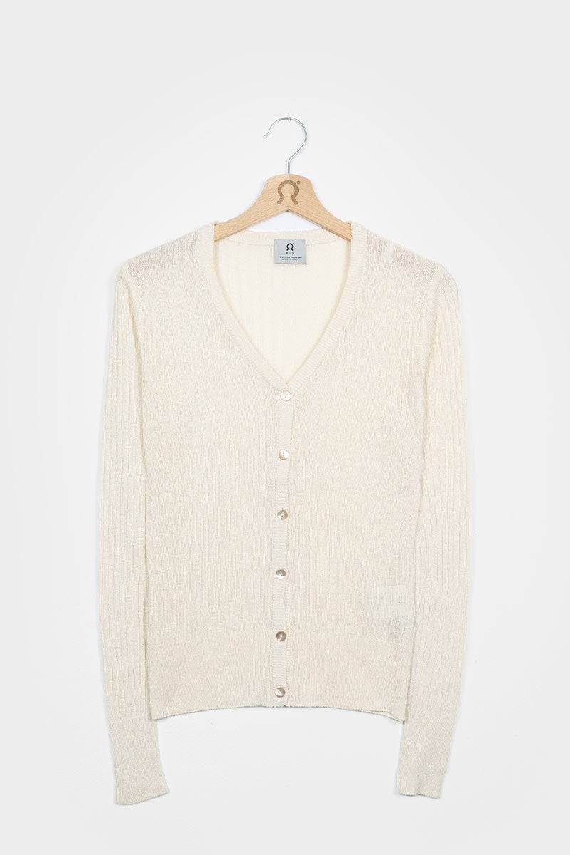 Rifò REALMA Cardigan Donna Seta Rigenerata Negozio