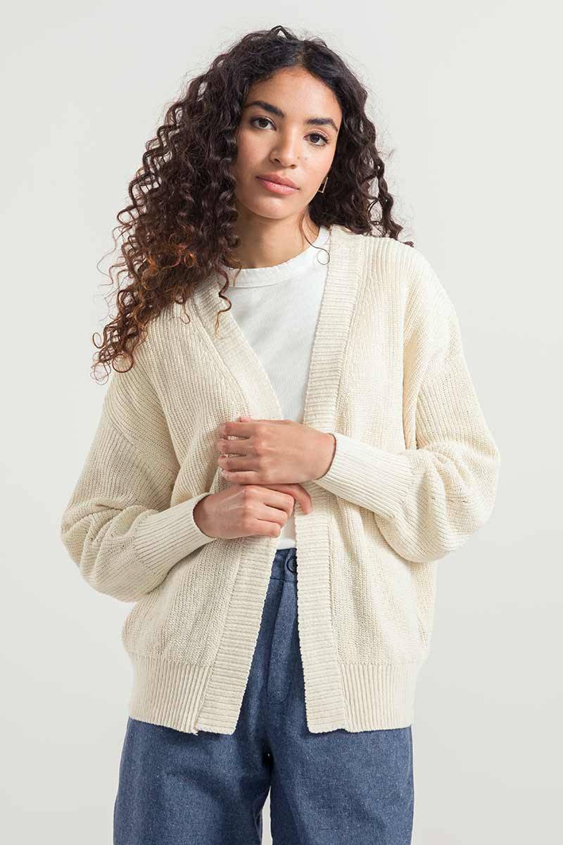 Rifò IRMA Cardigan Donna Cotone Rigenerato In Saldo
