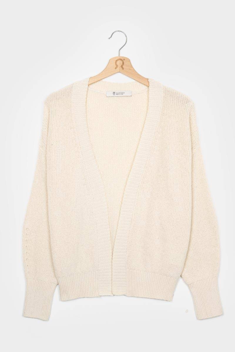 Rifò IRMA Cardigan Donna Cotone Rigenerato In Saldo