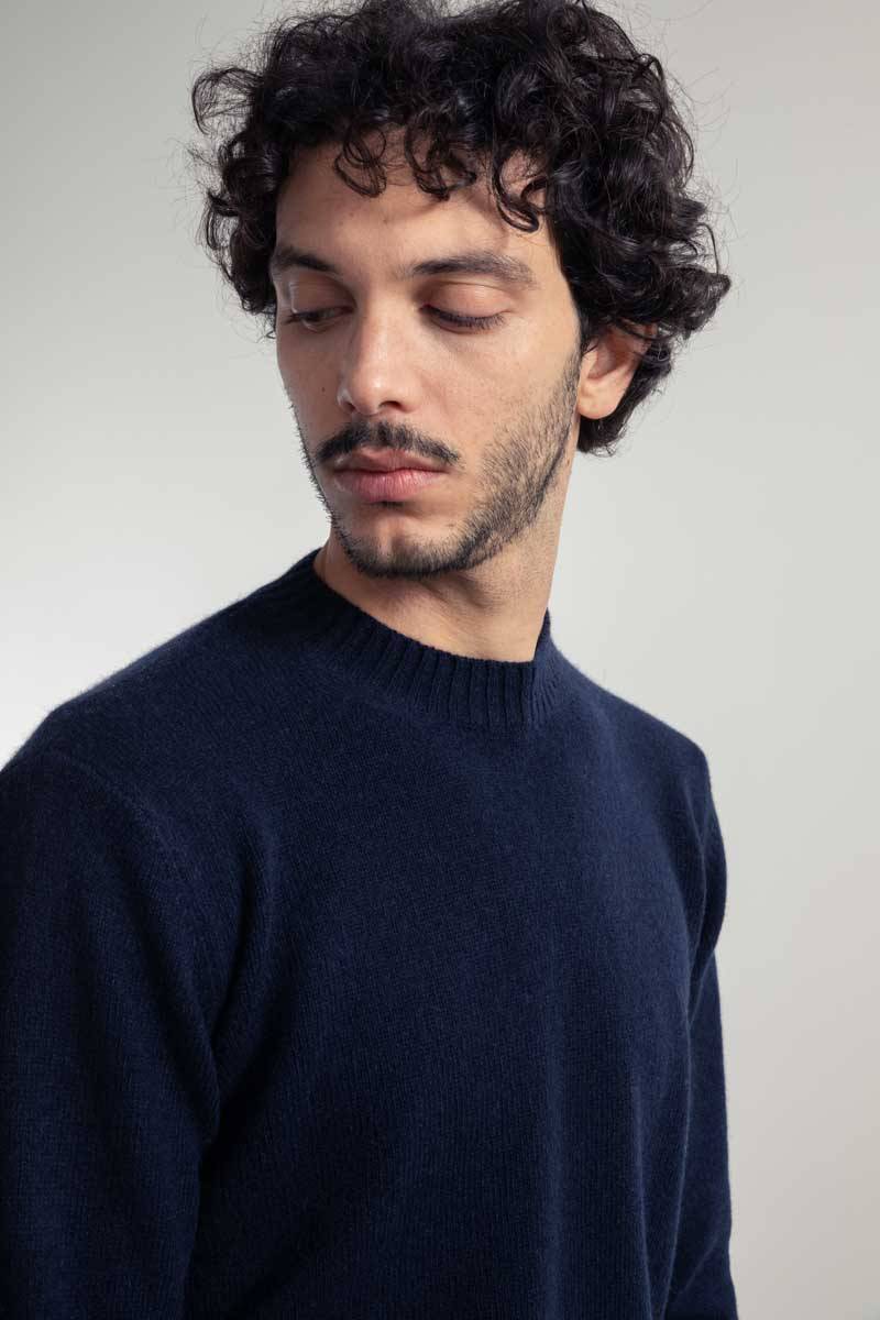 Rifò FERRUCCIO Maglia Uomo Lana Rigenerata Qualità