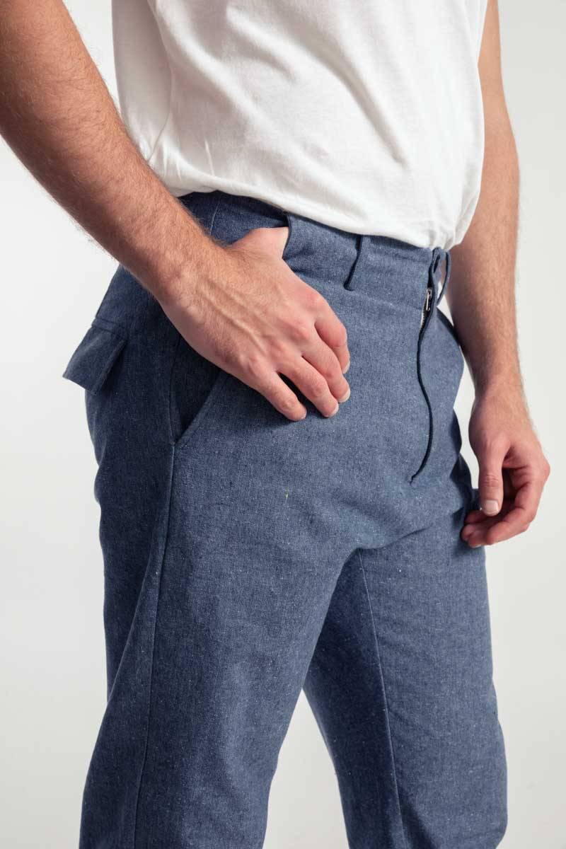 Rifò UBALDO Pantaloni Uomo Jeans Rigenerato Novità