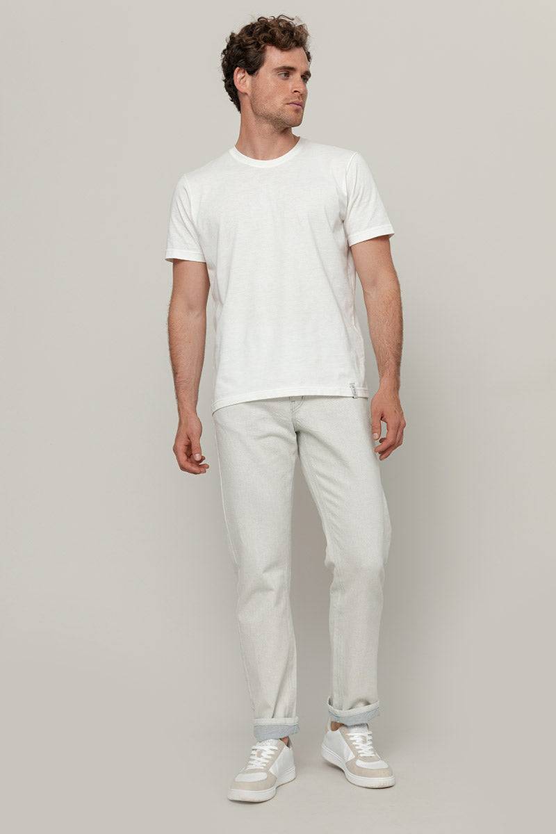 Rifò KAI Pantaloni Jeans Uomo Cotone Rigenerato Presa