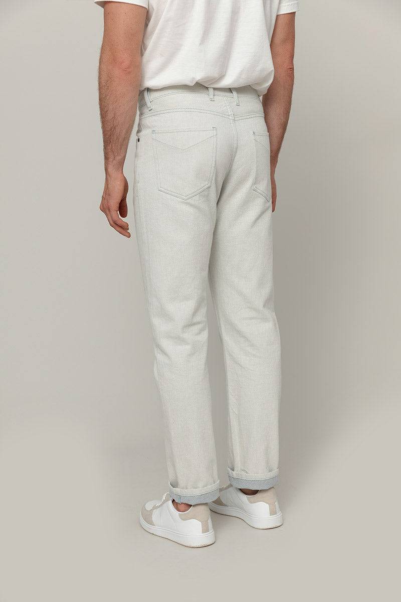 Rifò KAI Pantaloni Jeans Uomo Cotone Rigenerato Presa