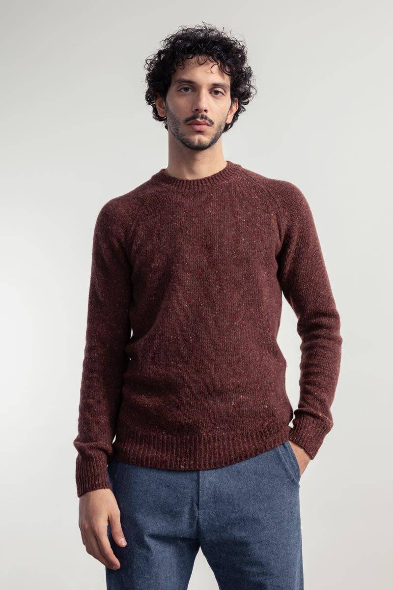 Rifò ALFREDO Maglia Girocollo Unisex Cashmere Rigenerato Online