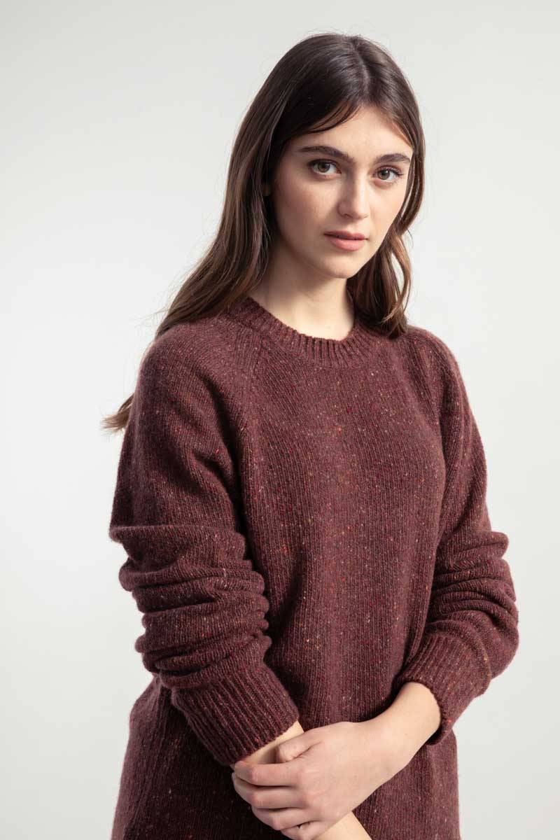 Rifò ALFREDO Maglia Girocollo Unisex Cashmere Rigenerato Online