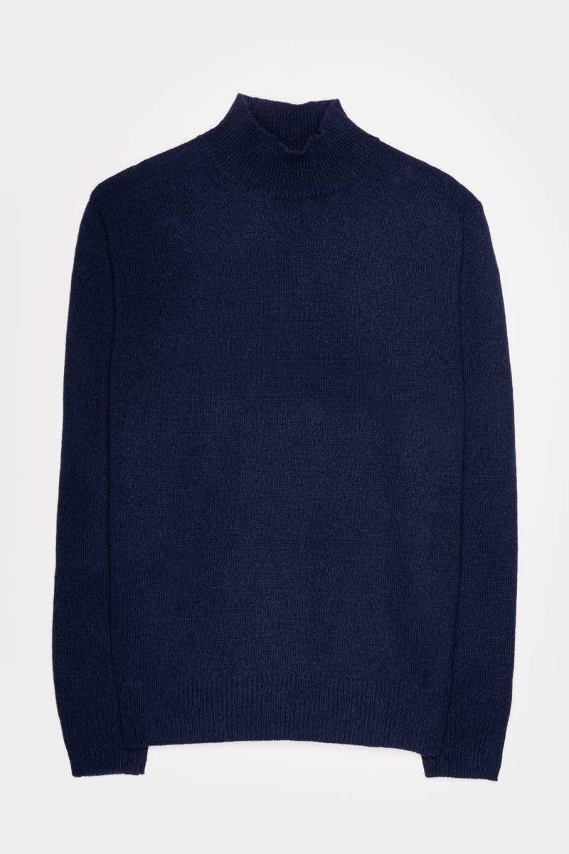 Rifò CLEMENTE Maglia Collo Alto Uomo Cashmere Rigenerato Outlet
