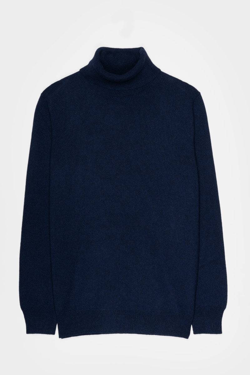 Rifò ALBERTO Maglia Collo Alto Uomo Cashmere Rigenerato Saldi
