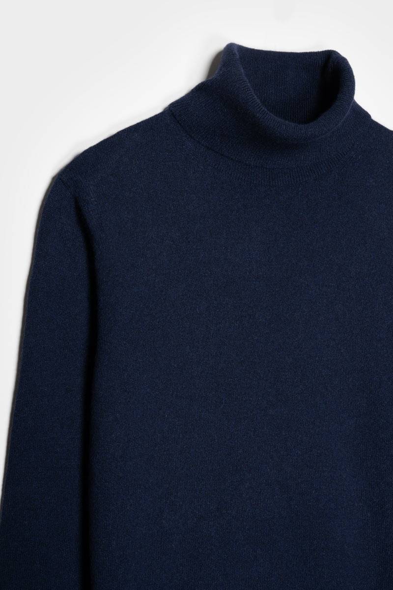 Rifò ALBERTO Maglia Collo Alto Uomo Cashmere Rigenerato Saldi