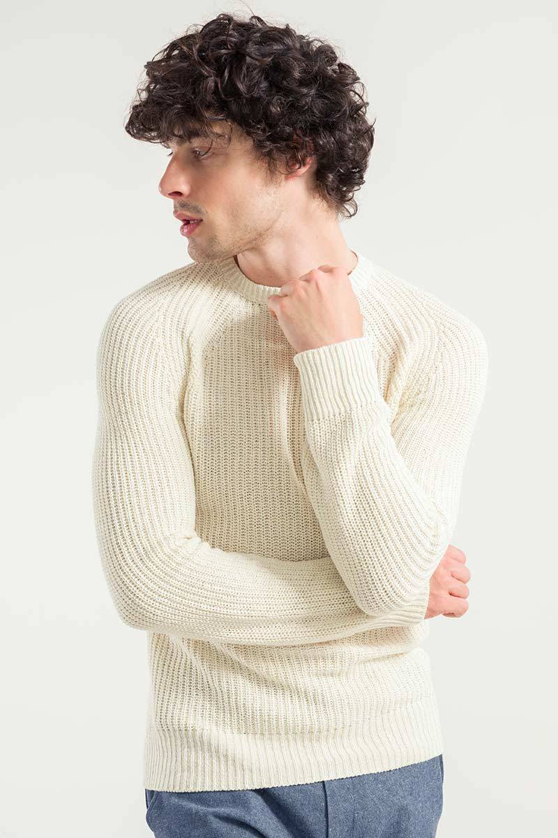 Rifò VEGA Maglia Seta Rigenerata Unisex Moda