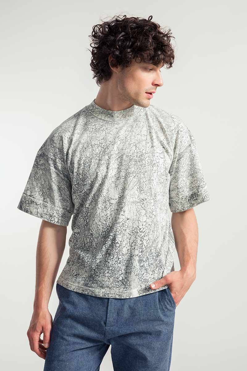 Rifò RAKU T-Shirt Oversize Unisex Cotone Rigenerato Qualità