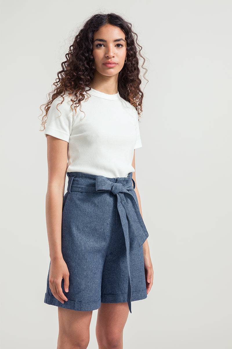 Rifò BERTA Shorts Donna Jeans Rigenerato Spedizione Gratuita