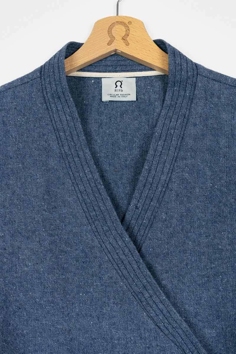 Rifò CLOE Abito Jeans Rigenerato Pezzi Unici