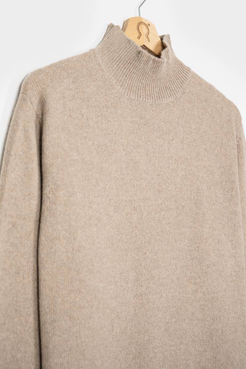 Rifò CLEMENTE Maglia Collo Alto Uomo Cashmere Rigenerato Saldi