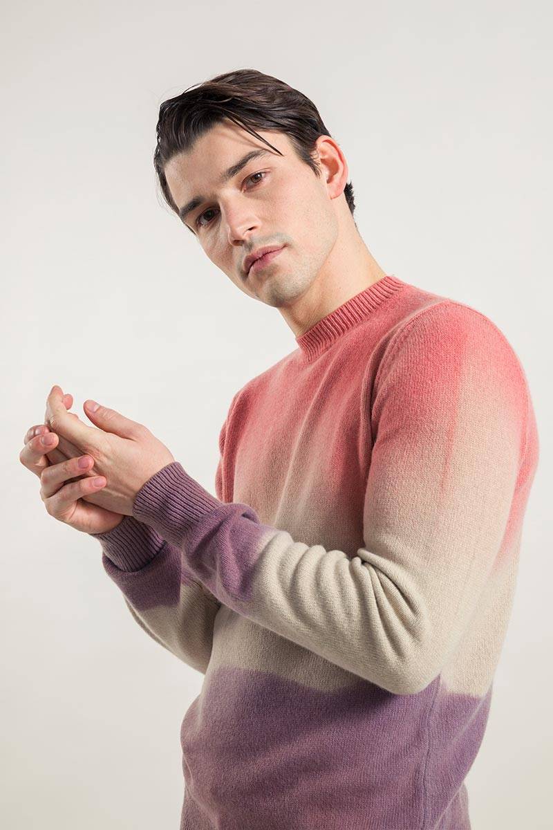Rifò FOLCO Maglia Uomo Cashmere Rigenerato Offerte