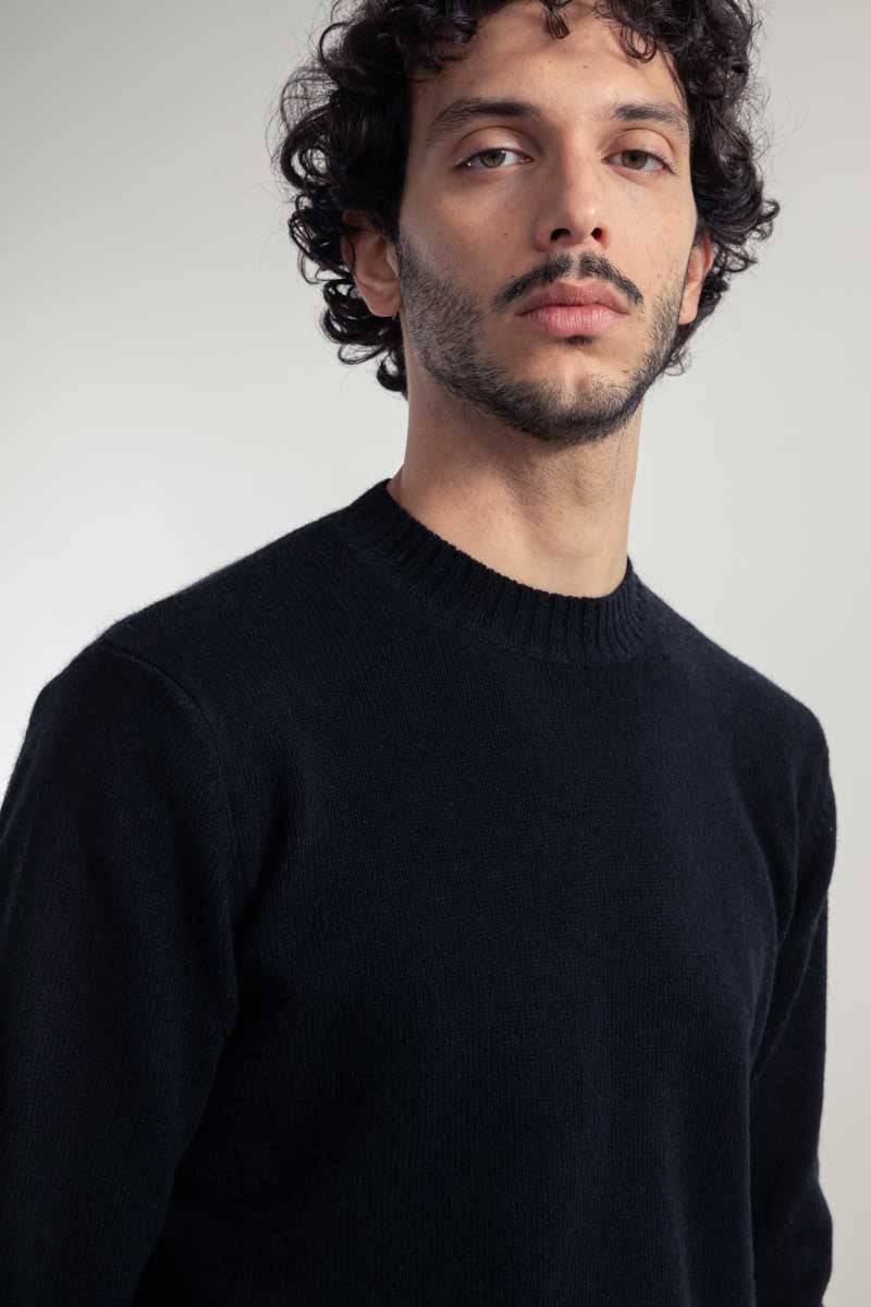 Rifò FERRUCCIO Maglia Uomo Lana Rigenerata Nuova