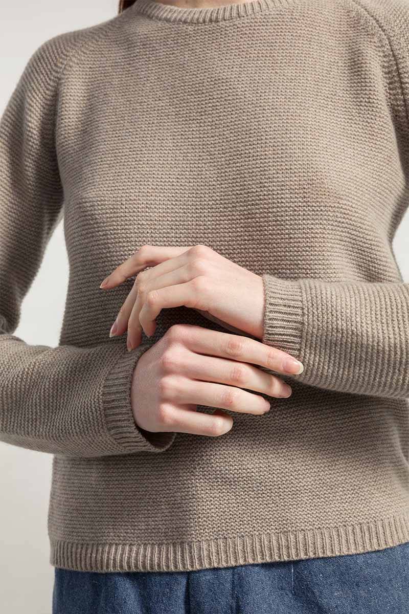 Rifò GIULIETTA Maglia Donna Cashmere Rigenerato Sconto di tempo limitato