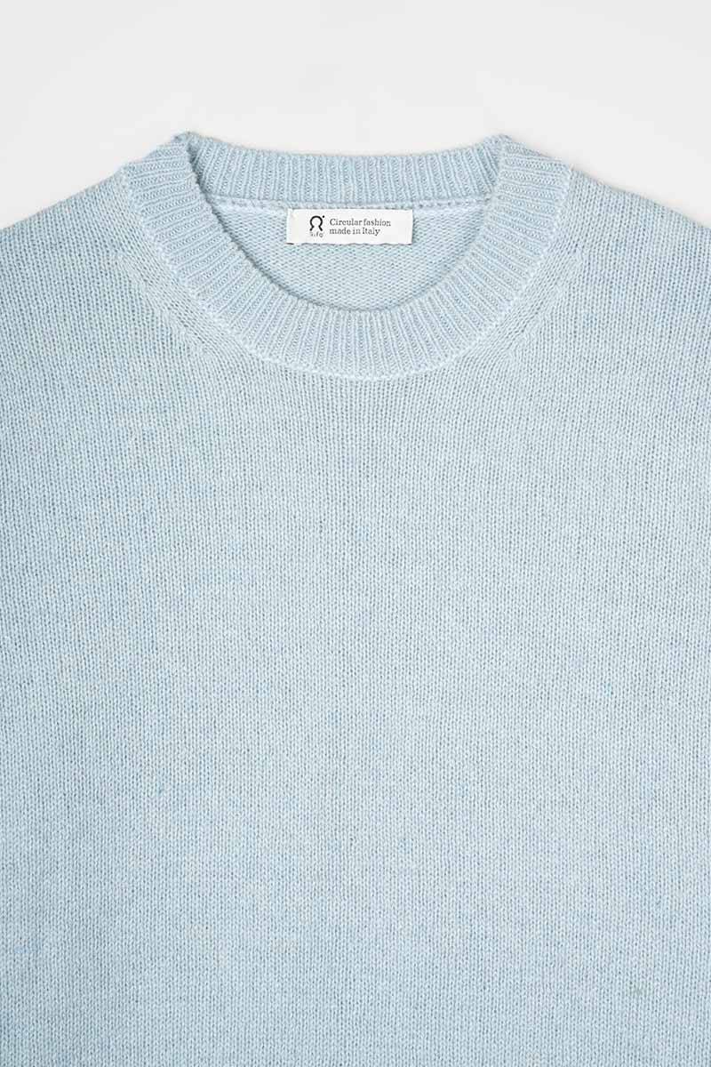 Rifò EDDA Maglia Donna Cashmere Rigenerato Nuovo
