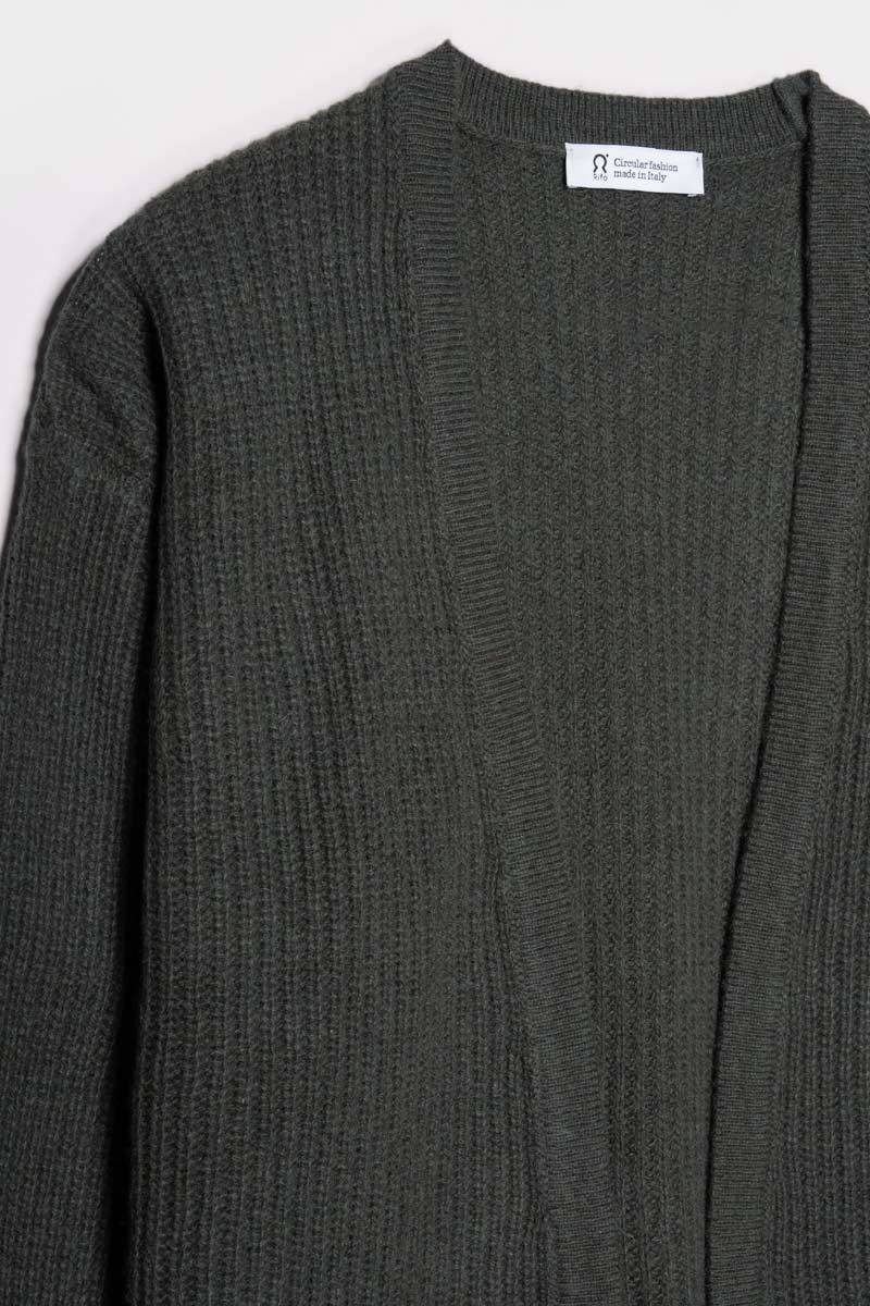Rifò MARGHERITA Cardigan Donna Cashmere Rigenerato Qualità