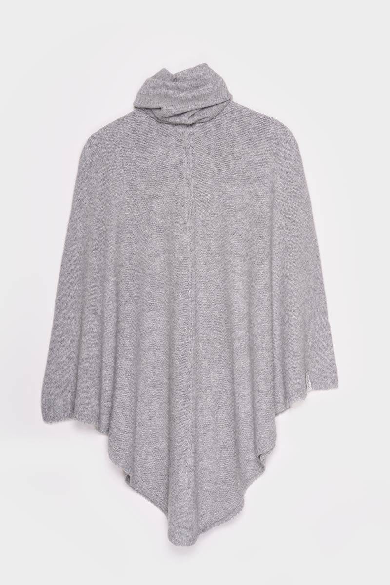 Rifò ELISABETTA Poncho Donna Cashmere Rigenerato Spedizione Gratuita