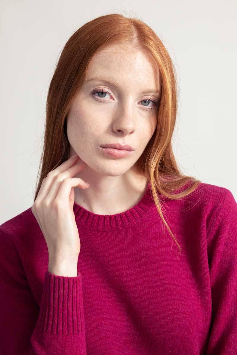 Rifò LAURA Maglia Girocollo Donna Lana Rigenerata Negozi Online