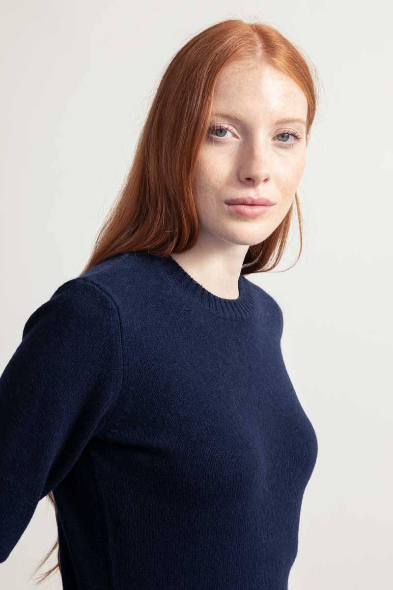 Rifò LAURA Maglia Girocollo Donna Lana Rigenerata Acquista Ora