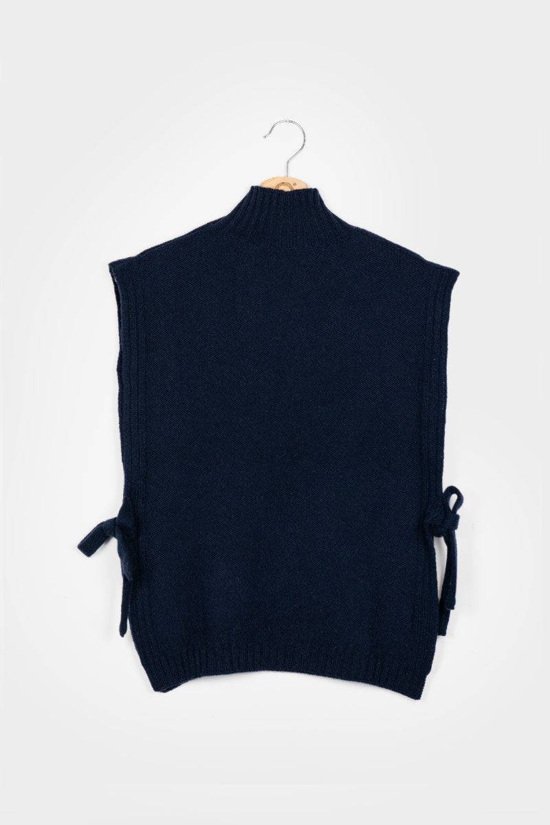 Rifò DELIA Gilet Collo Alto Lana Rigenerata Promozione Limitata