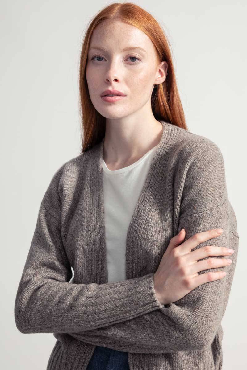 Rifò PALOMA Cardigan Donna Cashmere Rigenerato Shopping Online