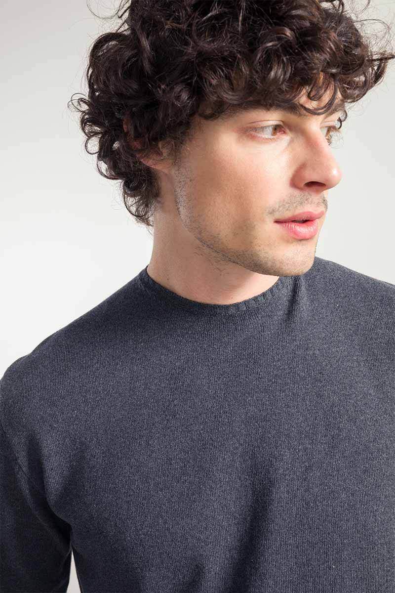 Rifò EDOARDO Maglia Uomo Cotone Rigenerato Saldi Di Fabbrica