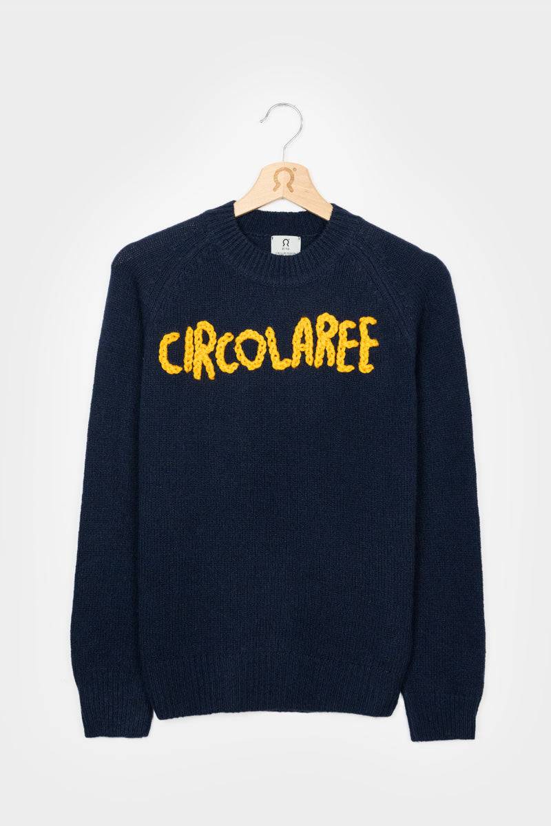 Rifò Maglia Unisex Cashmere Rigenerato Rifò x Almeno Nevicasse Qualità