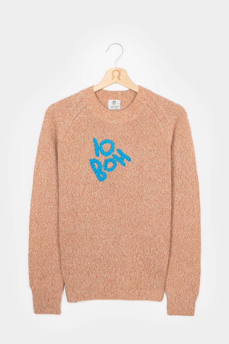 Rifò Maglia Unisex Cashmere Rigenerato Rifò x Almeno Nevicasse Vendita