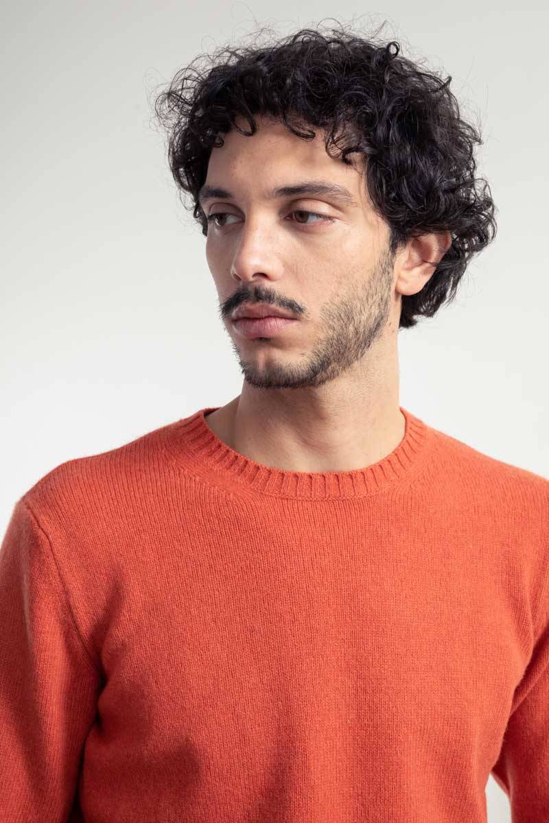 Rifò ROMEO Maglia Uomo Cashmere Rigenerato Soddisfazione Garantita