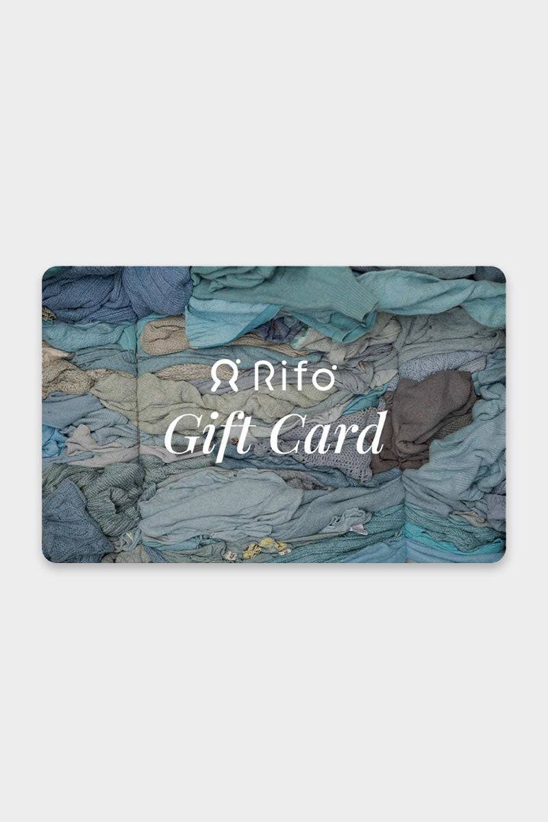 Rifò Gift Card Rifò Qualità Garantita