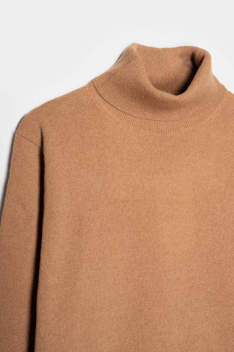 Rifò ALBERTO Maglia Collo Alto Uomo Cashmere Rigenerato Negozi Online