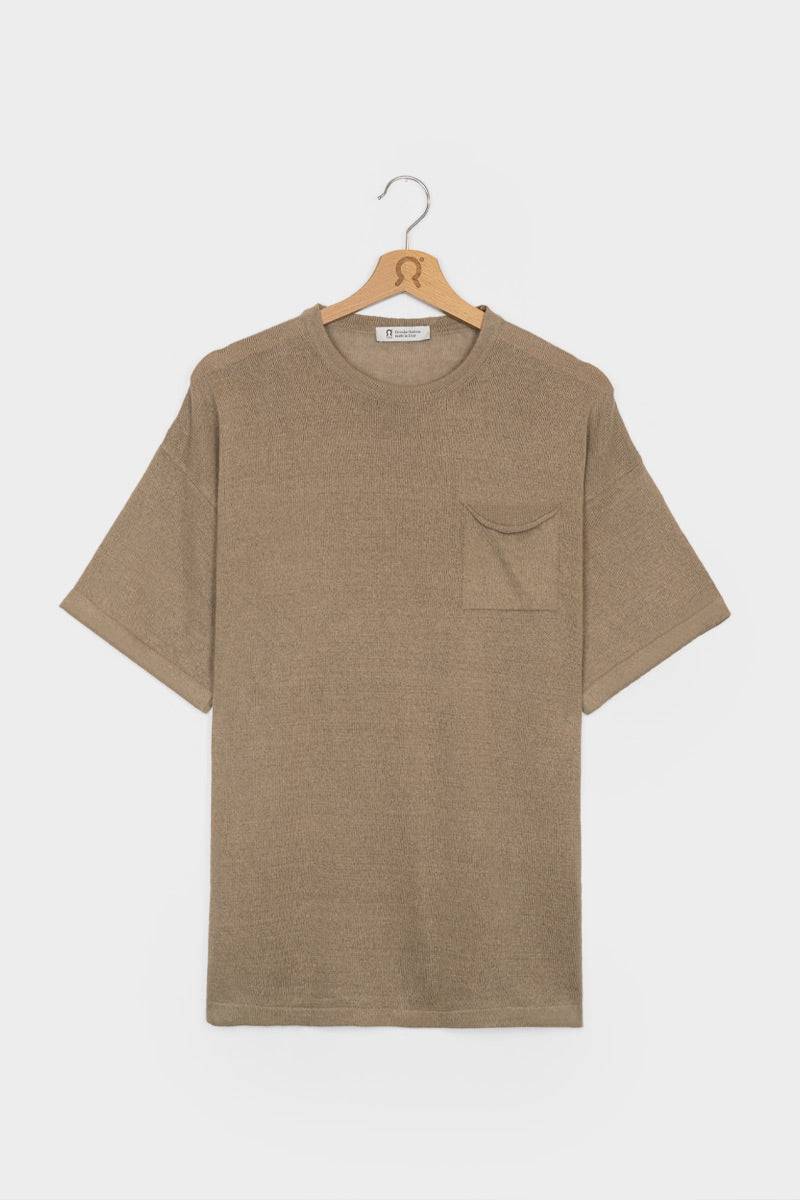 Rifò MATTEO T-Shirt Lino Riciclato Uomo Fino Al -60%