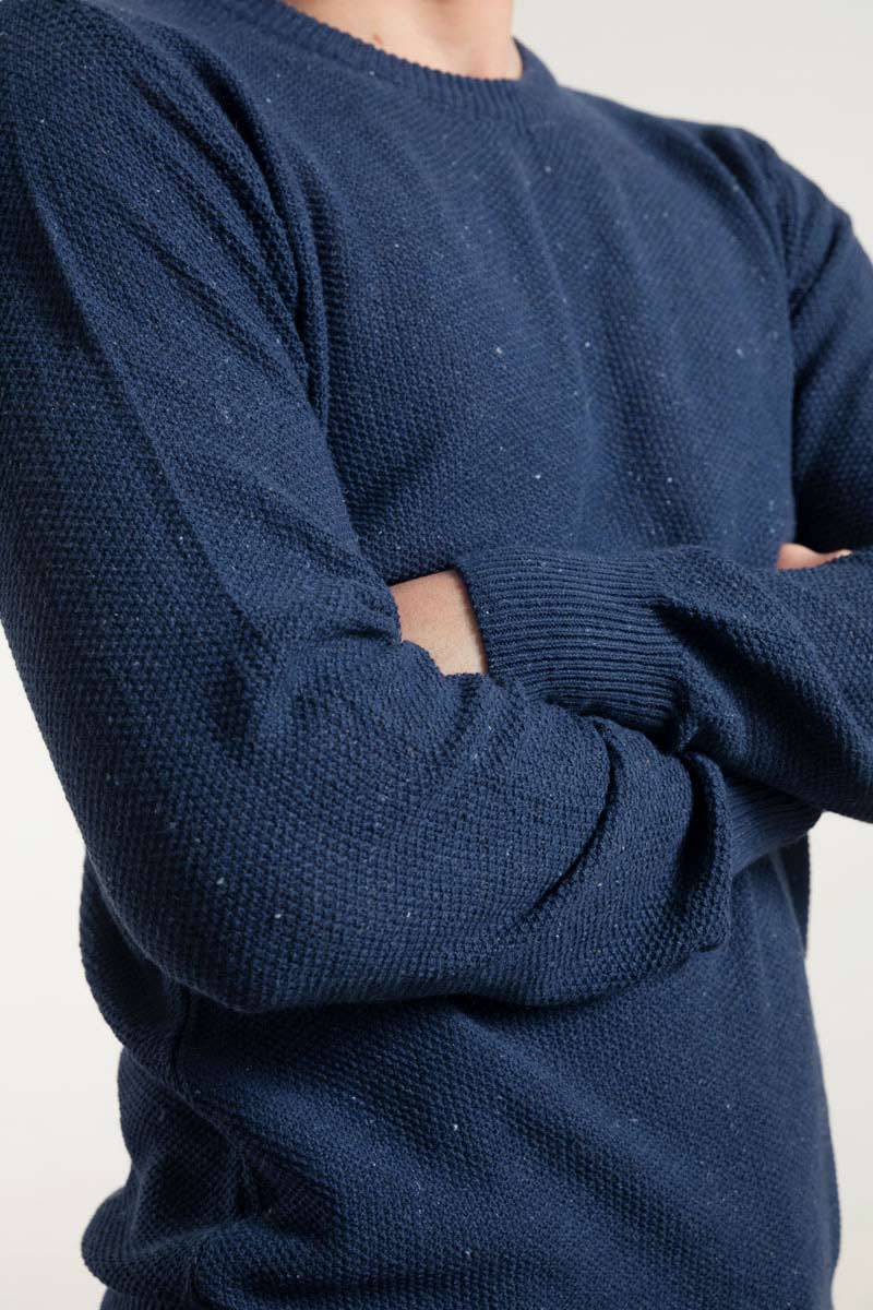 Rifò GINO Maglia Uomo Cotone Jeans rigenerato Shopping Online