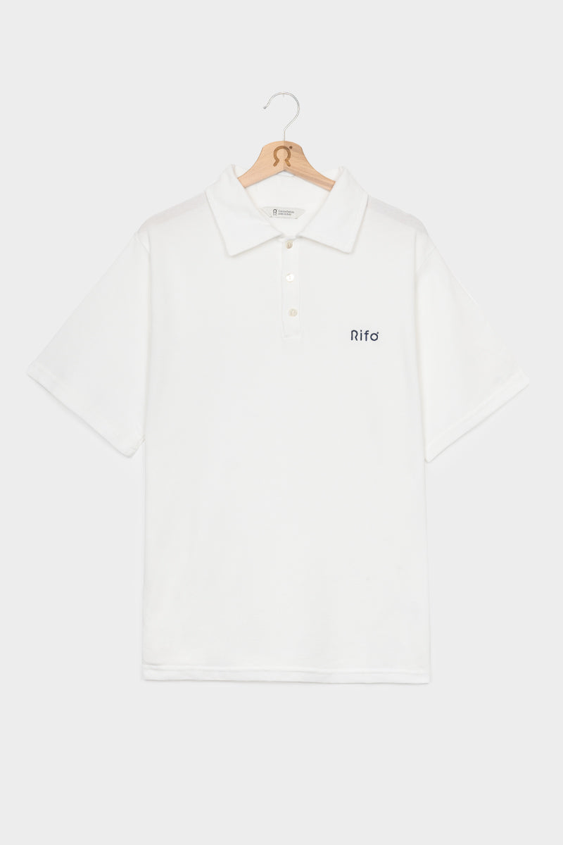 Rifò RICCARDO Maglia Polo Uomo Cotone Rigenerato Presa