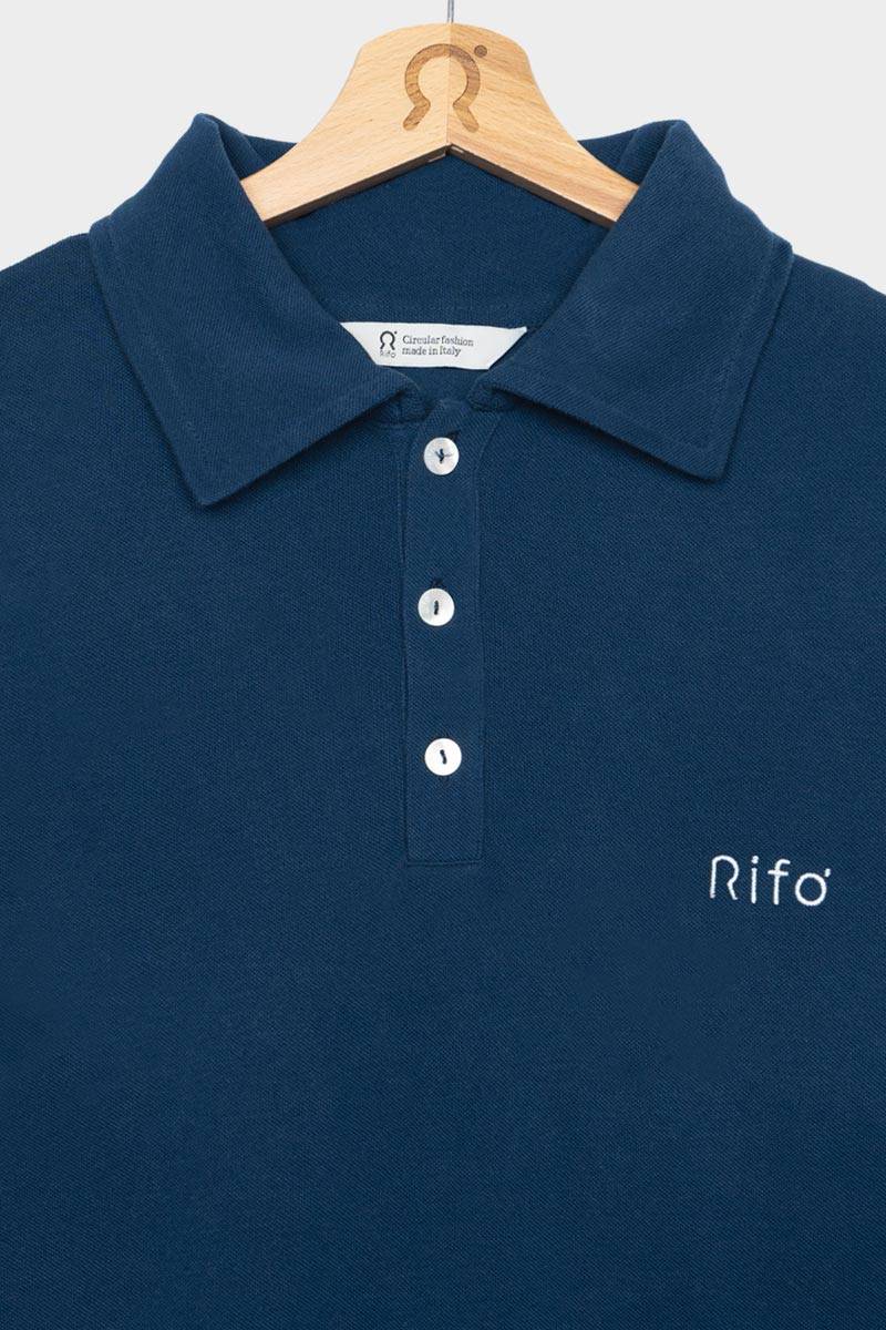 Rifò RICCARDO Maglia Polo Uomo Cotone Rigenerato Sconto