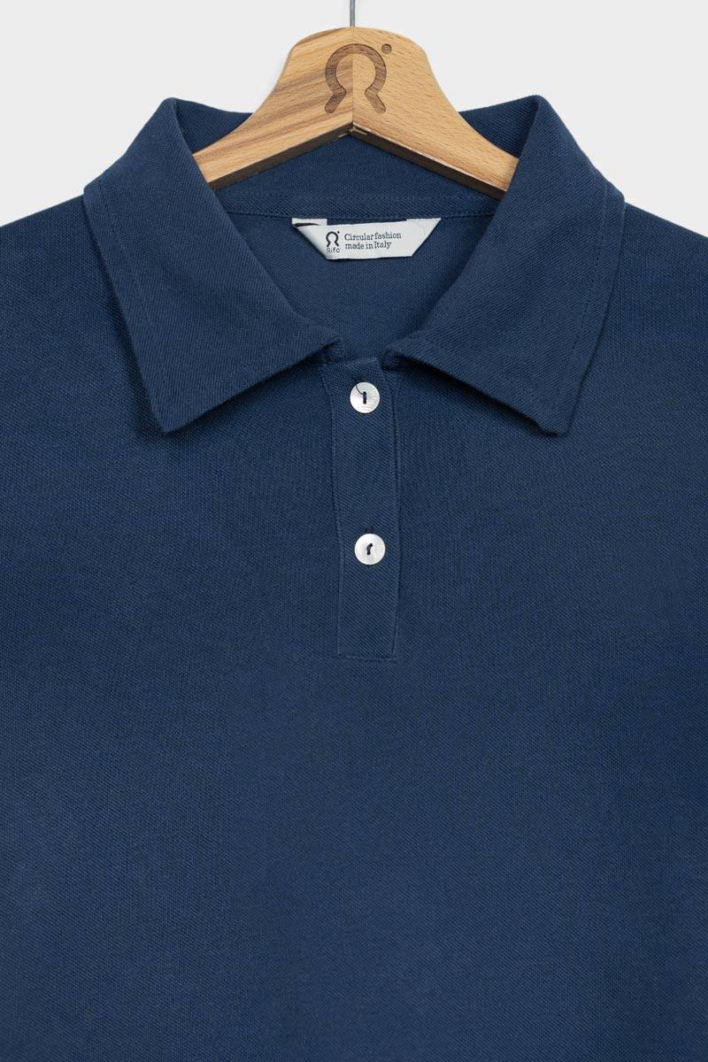 Rifò LUDO Maglia Polo Donna Cotone Rigenerato Saldi