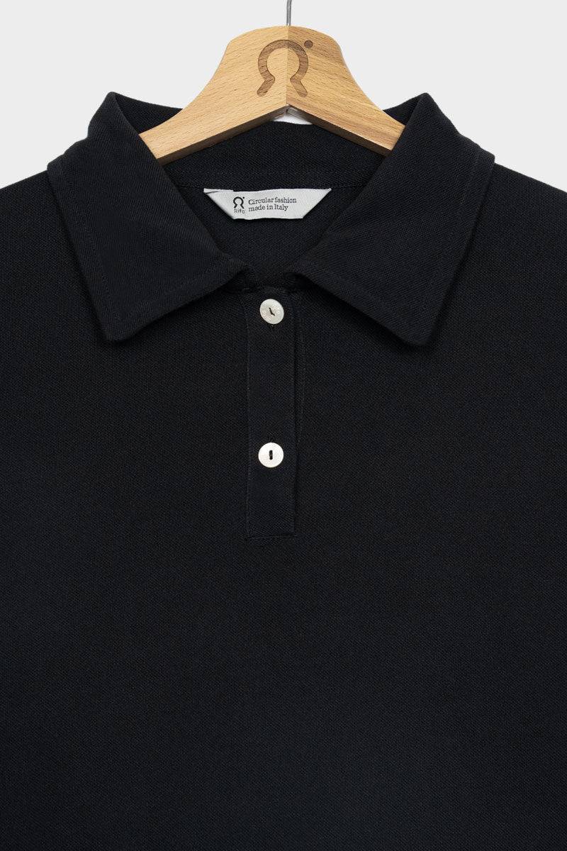 Rifò LUDO Maglia Polo Donna Cotone Rigenerato Offerte