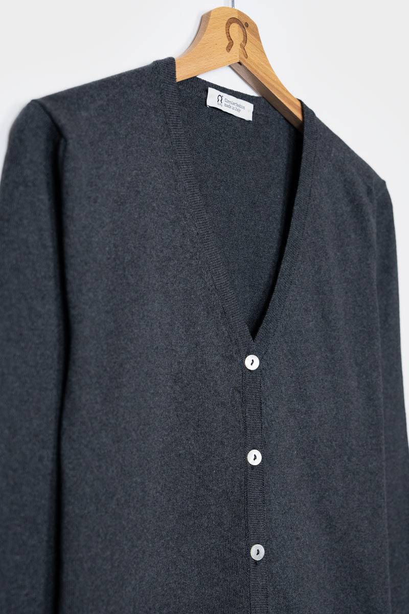 Rifò LUCIA Cardigan Donna Cotone Rigenerato Negozio