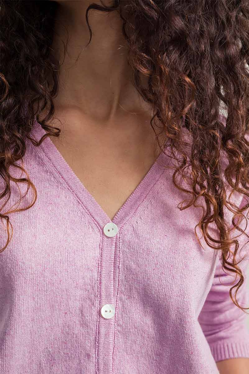 Rifò LUCIA Cardigan Donna Cotone Rigenerato In Saldo