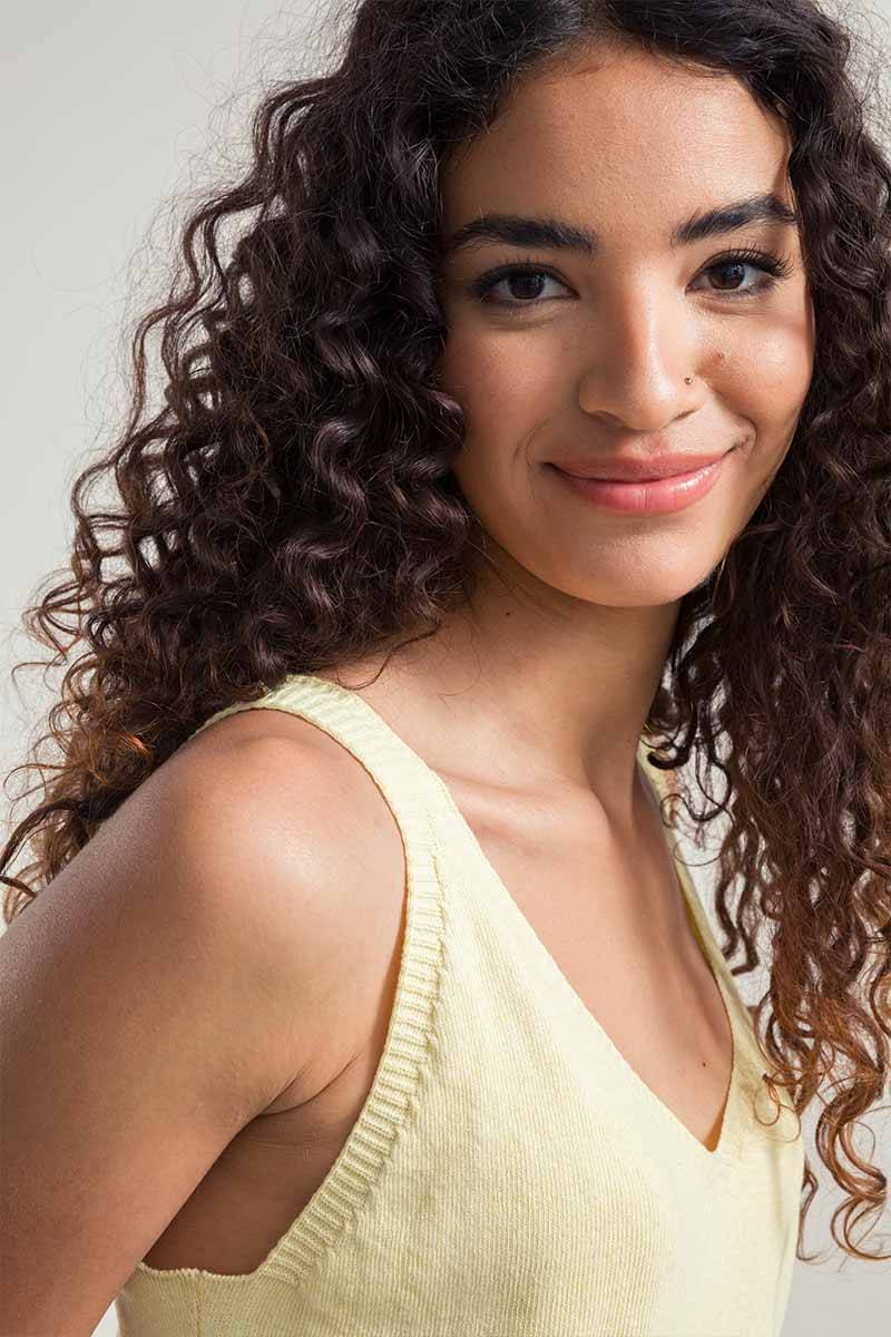 Rifò CLARA Canotta Donna Cotone Rigenerato Nuova